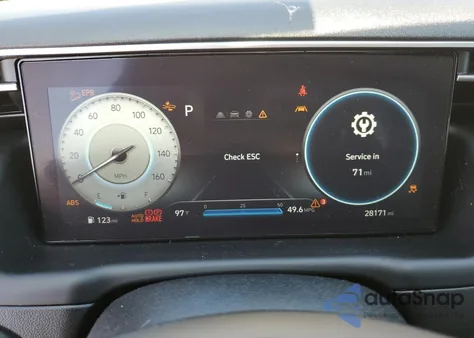 2023 Hyundai Santa Cruz Sel из США, поврежденный, VIN 5NTJCDAE3PH070748